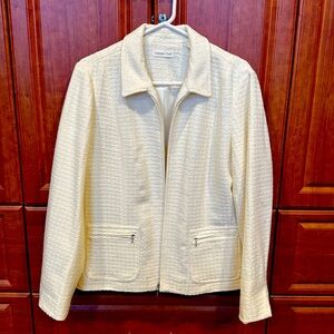 Full Zip cardigan style sweater. Just like New w/o tags